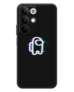 Чехол для Realme C85 с картинкой «Among Us неон»