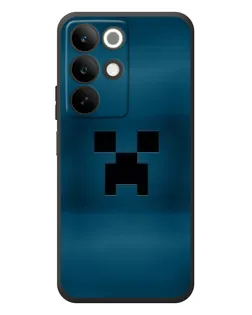 Чехол для Realme C85 с картинкой «Крипер текстура»