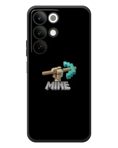 Чехол для Realme C85 с картинкой «Алмазная кирка»