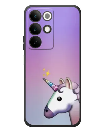 Чехол для Realme C85 с картинкой «Единорог градиент» Чехол для Realme C85 с картинкой «Единорог градиент»