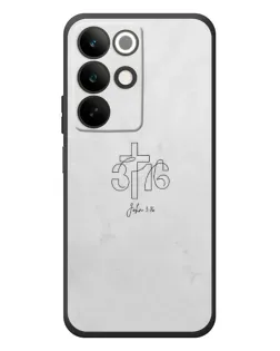 Чехол для Realme C85 с картинкой «Иоанна 3:16 Крест» Чехол для Realme C85 с картинкой «Иоанна 3:16 Крест»