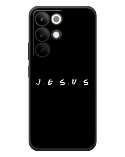 Чехол для Realme C85 с картинкой «Точки веры J.E.S.U.S.»
