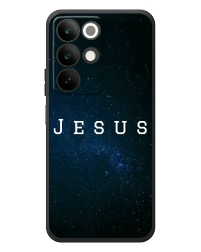 Чехол для Realme C85 с картинкой «Звездное небо Jesus»