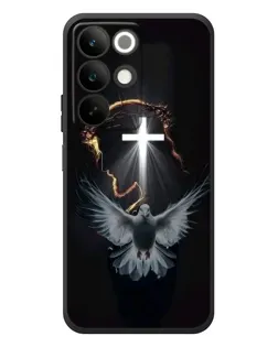 Чехол для Realme C85 с картинкой «Голубь и Свет»