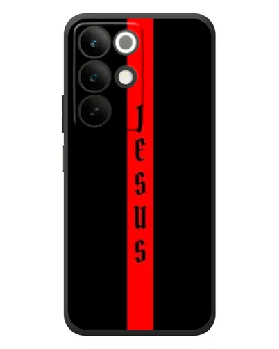 Чехол для Realme C85 с картинкой «Красная линия веры»