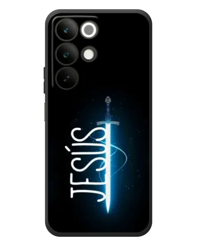 Чехол для Realme C85 с картинкой «Меч Духа Jesus»