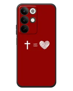 Чехол для Realme C85 с картинкой «Уравнение любви»