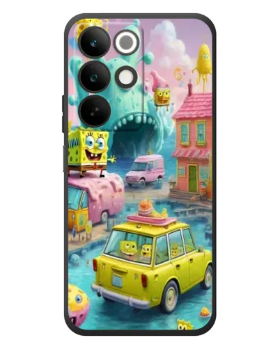 Чехол для Realme C85 с картинкой «Монстр-трак приключения»
