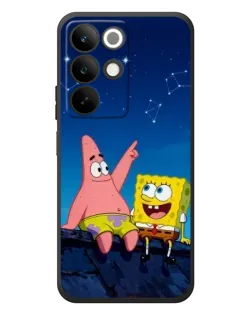 Чехол для Realme C85 с картинкой «Губка Боб и Патрик ночью» Чехол для Realme C85 с картинкой «Губка Боб и Патрик ночью»