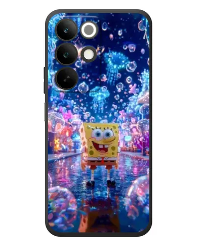 Чехол для Realme C85 с картинкой «Неоновый океан»