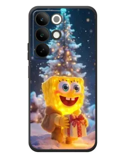 Чехол для Realme C85 с картинкой «Рождественский Спанч Боб» Чехол для Realme C85 с картинкой «Рождественский Спанч Боб»