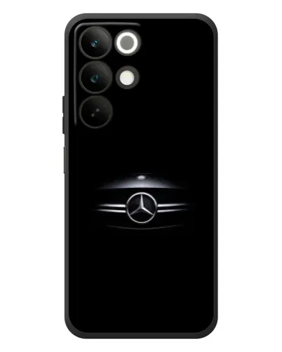 Чехол для Realme C85 с картинкой «Mercedes — абстрактные линии»
