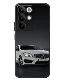 Чехол для Realme C85 с картинкой «Mercedes AMG GT Silver»