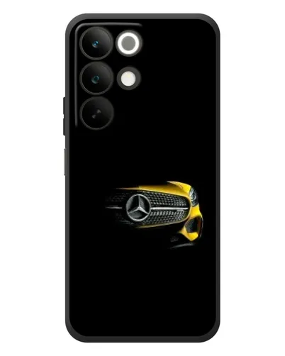Чехол для Realme C85 с картинкой «Mercedes — ретро стиль»