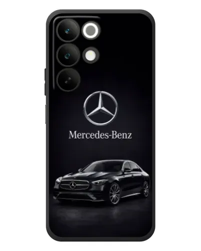 Чехол для Realme C85 с картинкой «Mercedes — решетка радиатора»
