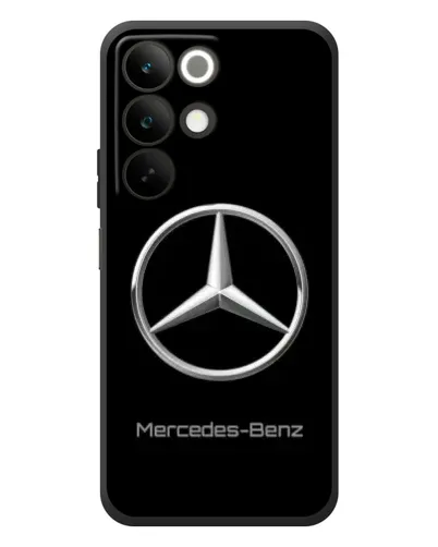 Чехол для Realme C85 с картинкой «Mercedes Silver Logo»