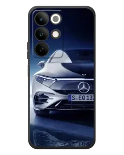 Чехол для Realme C85 с картинкой «Mercedes EQ — будущее»