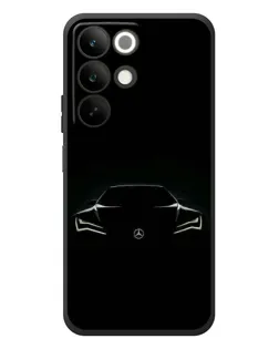 Чехол для Realme C85 с картинкой «Mercedes — силуэт авто» Чехол для Realme C85 с картинкой «Mercedes — силуэт авто»
