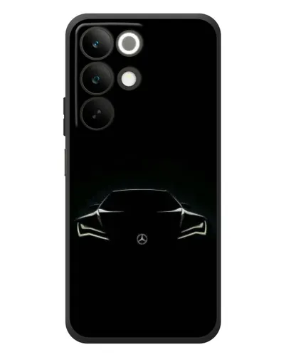 Чехол для Realme C85 с картинкой «Mercedes — силуэт авто» Чехол для Realme C85 с картинкой «Mercedes — силуэт авто»