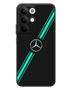 Чехол для Realme C85 с картинкой «Спортивные линии Mercedes» Чехол для Realme C85 с картинкой «Спортивные линии Mercedes»