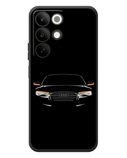 Чехол для Realme C85 с картинкой «Audi — ночной контур»