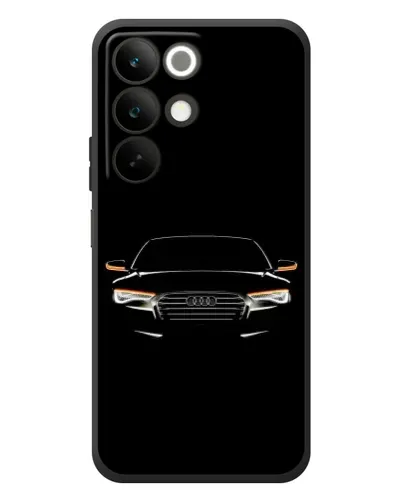 Чехол для Realme C85 с картинкой «Audi — ночной контур»