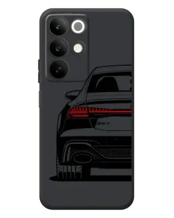 Чехол для Realme C85 с картинкой «Задняя часть Audi — арт»