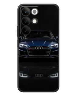 Чехол для Realme C85 с картинкой «Audi — ночное отражение»