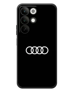 Чехол для Realme C85 с картинкой «Audi White Logo»