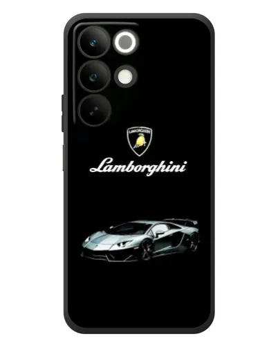 Чехол для Realme C85 с картинкой «Логотип Lamborghini классика»