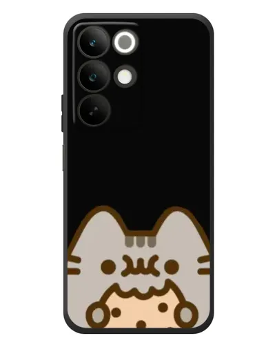 Чехол для Realme C85 с картинкой «Пушин на черном» Чехол для Realme C85 с картинкой «Пушин на черном»