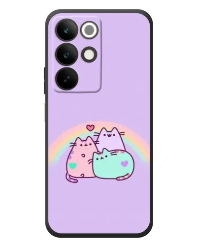 Чехол для Realme C85 с картинкой «Радужные Пушины» Чехол для Realme C85 с картинкой «Радужные Пушины»