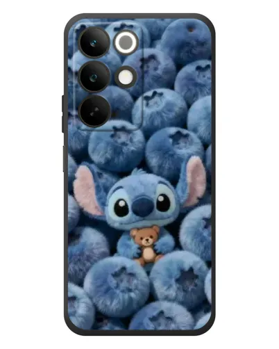 Чехол для Realme C85 с картинкой «Стич и голубика» Чехол для Realme C85 с картинкой «Стич и голубика»