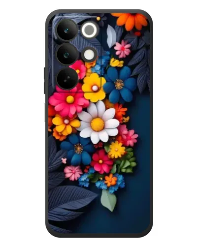 Чехол для Realme C85 с картинкой «Цветочная феерия»