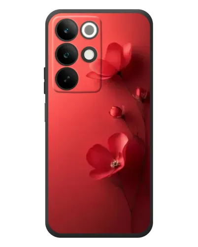 Чехол для Realme C85 с картинкой «Маковые соцветия»