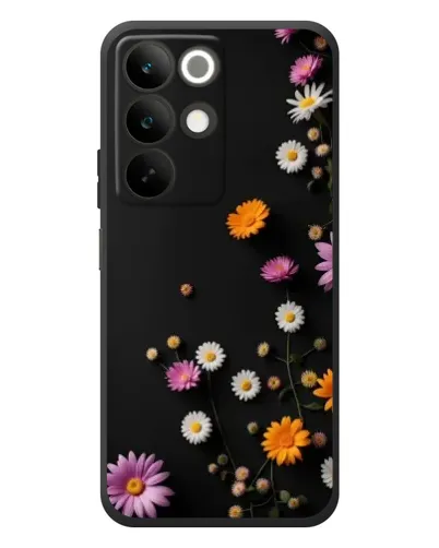 Чехол для Realme C85 с картинкой «Цветочная композиция»