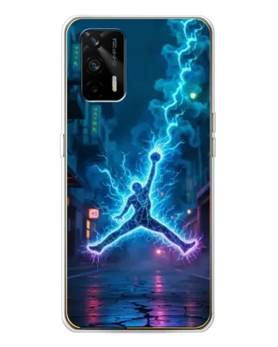 Чехол для Realme GT 5G с картинкой «Jordan Gold Jumpman» Чехол для Realme GT 5G с картинкой «Jordan Gold Jumpman»