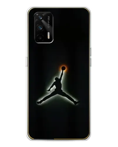 Чехол для Realme GT 5G с картинкой «Jordan Gradient Logo» Чехол для Realme GT 5G с картинкой «Jordan Gradient Logo»
