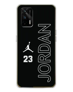 Чохол для Realme GT 5G з картинкою «Jordan Vertical»