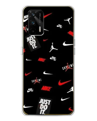 Чехол для Realme GT 5G с картинкой «Nike Mix Pattern» Чехол для Realme GT 5G с картинкой «Nike Mix Pattern»