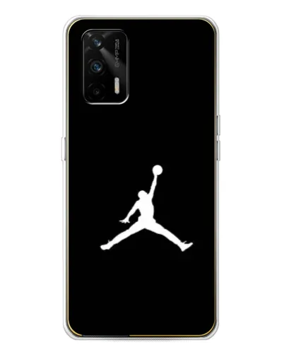 Чехол для Realme GT 5G с картинкой «Jordan Silhouette» Чехол для Realme GT 5G с картинкой «Jordan Silhouette»