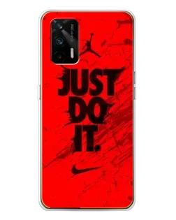 Чохол для Realme GT 5G з картинкою «Nike Just Do It»