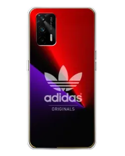 Чехол для Realme GT 5G с картинкой «Adidas Red Neon» Чехол для Realme GT 5G с картинкой «Adidas Red Neon»