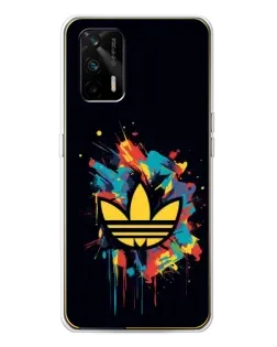 Чехол для Realme GT 5G с картинкой «Adidas Splash» Чехол для Realme GT 5G с картинкой «Adidas Splash»