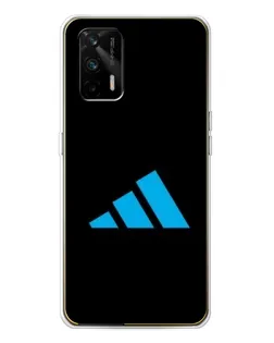 Чехол для Realme GT 5G с картинкой «Adidas Cyan Logo» Чехол для Realme GT 5G с картинкой «Adidas Cyan Logo»