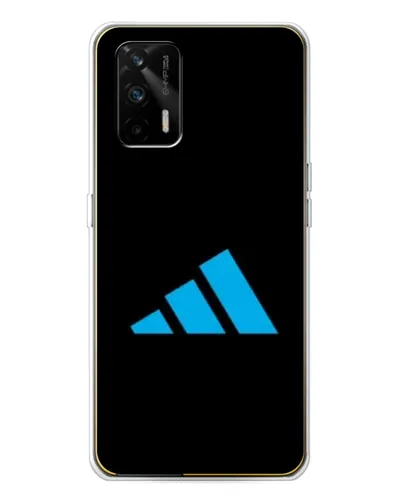 Чехол для Realme GT 5G с картинкой «Adidas Cyan Logo» Чехол для Realme GT 5G с картинкой «Adidas Cyan Logo»