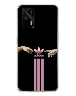 Чехол для Realme GT 5G с картинкой «Adidas Hands» Чехол для Realme GT 5G с картинкой «Adidas Hands»
