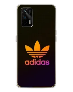 Чехол для Realme GT 5G с картинкой «Градиент Adidas» Чехол для Realme GT 5G с картинкой «Градиент Adidas»
