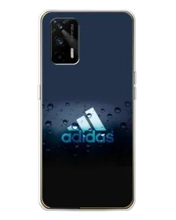 Чехол для Realme GT 5G с картинкой «Adidas Water Drops» Чехол для Realme GT 5G с картинкой «Adidas Water Drops»