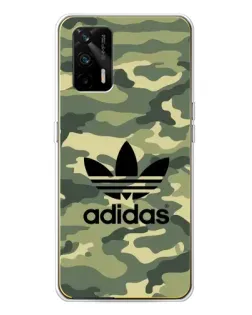 Чехол для Realme GT 5G с картинкой «Милитари стиль Adidas» Чехол для Realme GT 5G с картинкой «Милитари стиль Adidas»